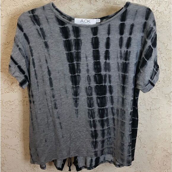 A.OK convolution Tie Dye Top - Picture 1 of 9